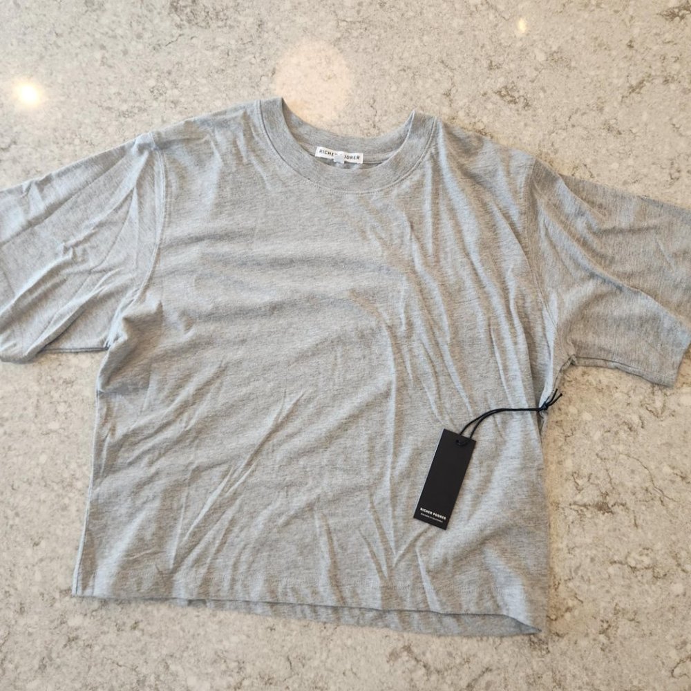 RICHER POORER GROWN UP CROP TEE